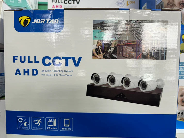 Jortan 4-kanalni AHD 1080p komplet za video nadzor(4 kamere)