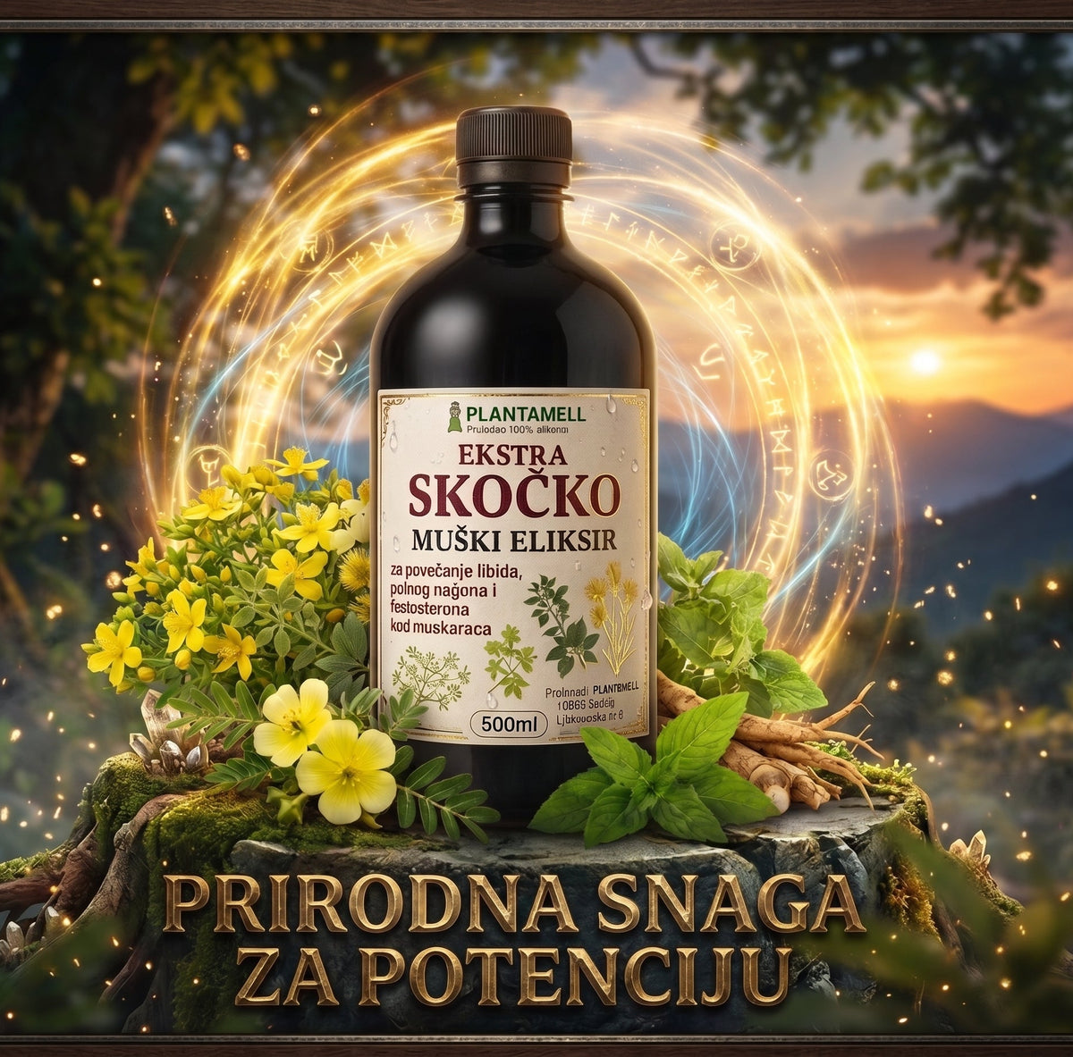 Ekstra Skočko – Prirodna snaga za potenciju | 500 ml