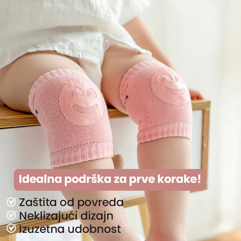 Sigurni prvi koraci vaše bebe – Zaštitite im kolena od ogrebotina modrica i klizanja! 🍼