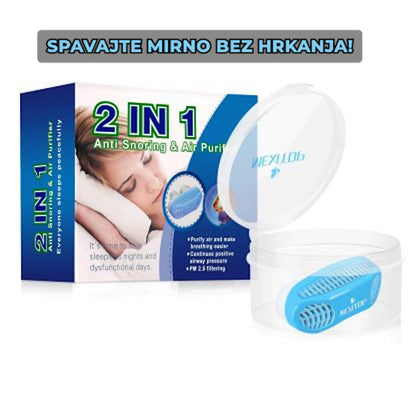 Rešite se hrkanja lako i brzo – miran san za vas i vaše bližnje! 1+1 GRATIS