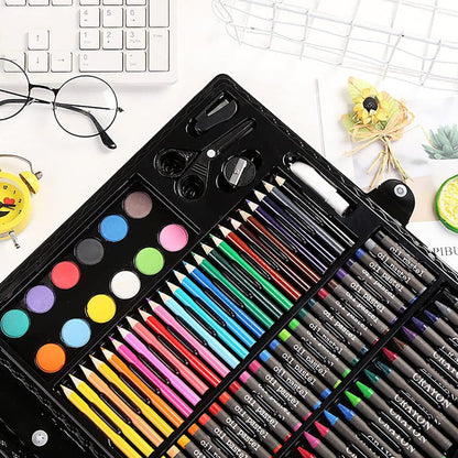 Komplet flomastera i bojica – 150 delova