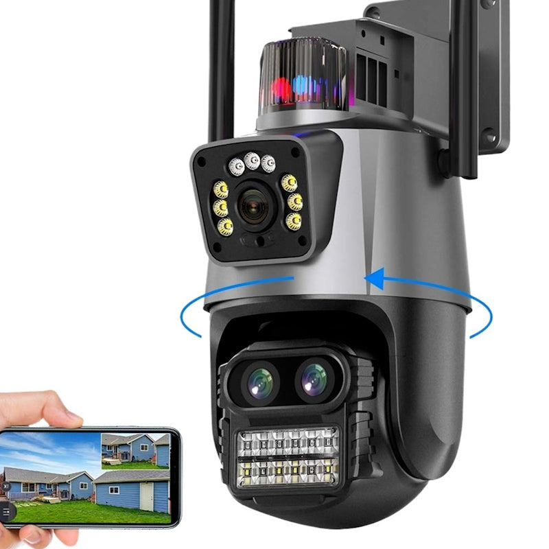 Sigurnosna Dual kamera za video nadzor sa AI detekcijom i noćnim senzorom