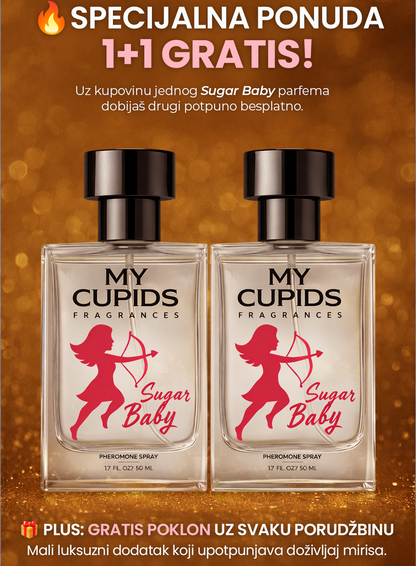 SUGAR BABY™ – Zavodljivi miris sa feromonima 🔥 1+1 GRATIS
