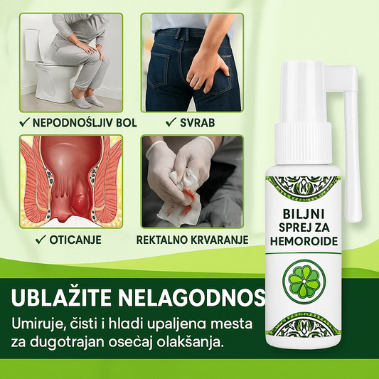 KONAČNO KRAJ HEMOROIDIMA – BEZ OPERACIJE I BEZ MUKE!