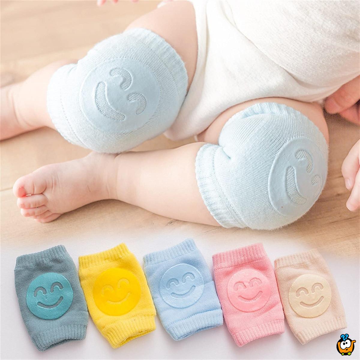 Sigurni prvi koraci vaše bebe – Zaštitite im kolena od ogrebotina modrica i klizanja! 🍼