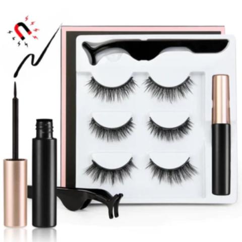 LuxEye Magnetne Trepavice sa Ajlajnerom